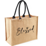 Jutetasche – Blessed