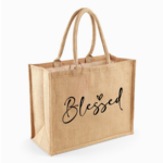 Jutetasche – Blessed – Bild 2