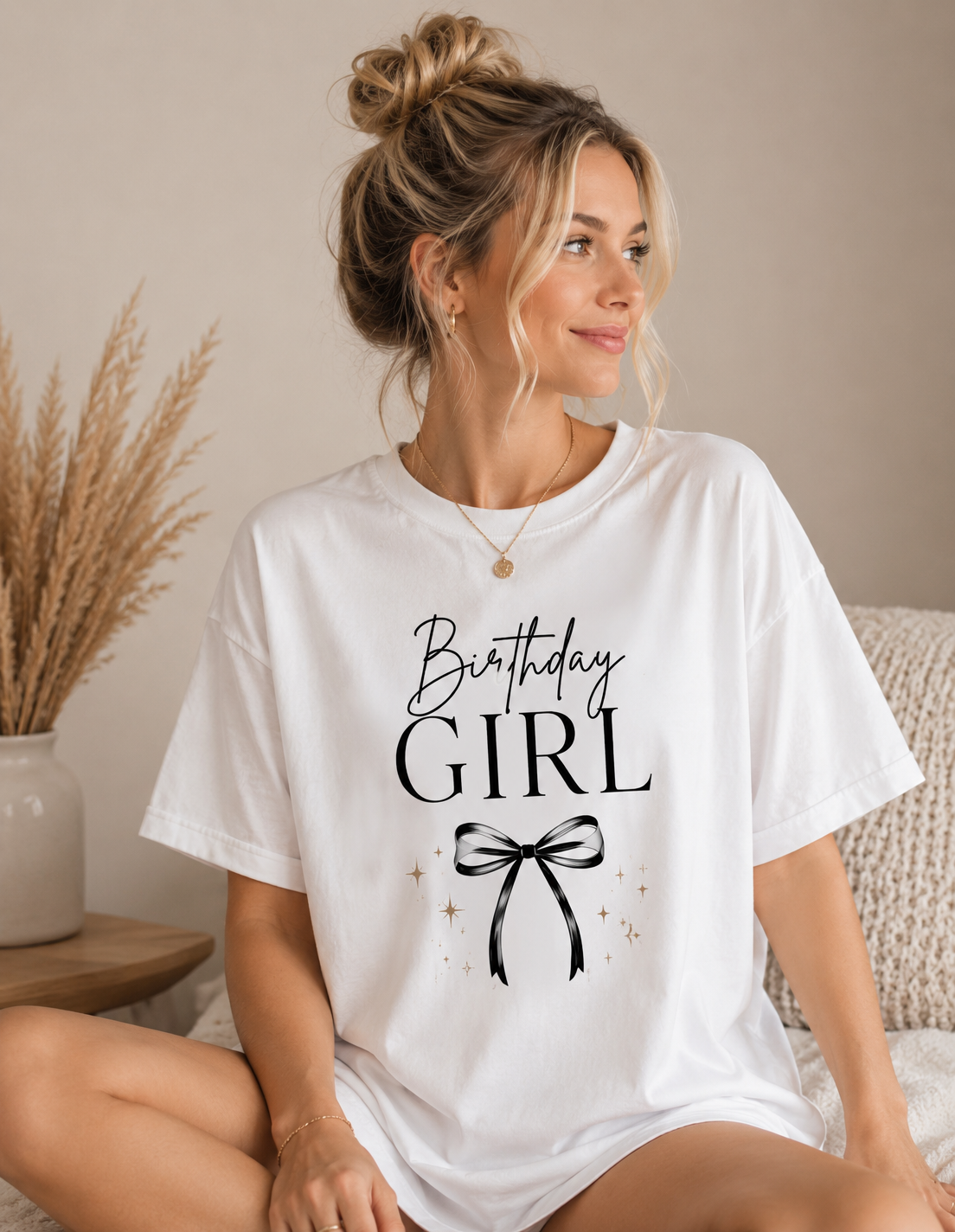 Birthday girl white tshirt Birthday Collection – Birthday Girl – Bild 1