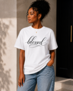 Inspirierendes T-Shirt - Blessed
