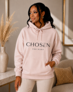 Inspirierender Hoodie- Chosen for more