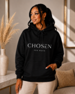 Inspirierender Hoodie- Chosen for more – Bild 4
