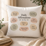 Inspirierendes Kissen- Daily Affirmation