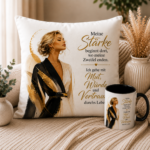 Meine stärke blonde Frau Set