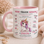 Inspirationstasse- Meine tägliche Inspiration Einhorn