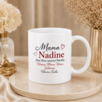 Liebevolle Tasse – Mama Personalisierbar – Bild 4