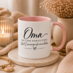 Liebevolle Tasse- Oma wo Liebe niemals endet – Bild 3