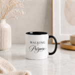 Inspirationstasse- Walking in Purpose