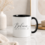 Inspirationstasse- Believe in yourself – Bild 2