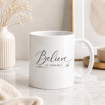 Inspirationstasse- Believe in yourself