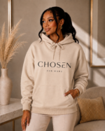 Inspirierender Hoodie- Chosen for more – Bild 2