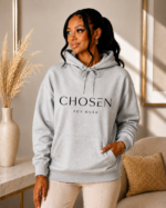 Inspirierender Hoodie- Chosen for more – Bild 3