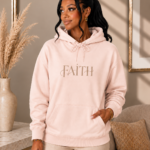 Inspirierender Hoodie- Faith