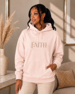 Inspirierender Hoodie- Faith