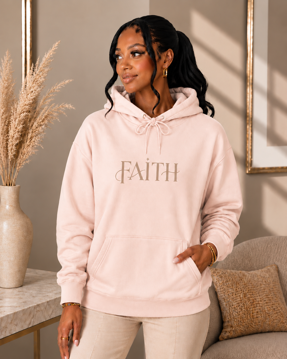 fa18c7ee-af18-4120-98c2-c4668b8d15e2 Inspirierender Hoodie- Faith – Bild 1