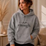 Inspirierender Hoodie- I am enough