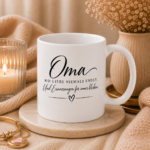 Liebevolle Tasse- Oma wo Liebe niemals endet – Bild 2