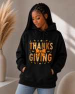 Inspirierender Hoodie- Thanksgiven Hoodie – Bild 2