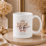 Liebevolle Tasse- Bride to be- Personalisierbar – Bild 2