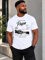 Liebevolles T-Shirt- Ein echter Papa – Bild 2